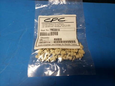 25Pcs Colder Products Company PMC220112 Valved In-Line Hose Barb Coupling