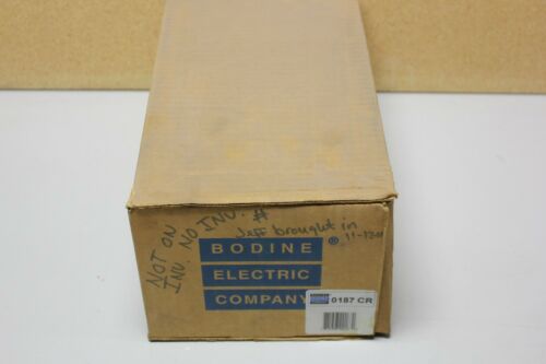 New Bodine Gear Motor Gearmotor 12:1 1/17hp 208rpm 24A4BEPM-D3