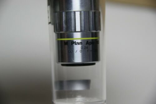 Mitutoyo M Plan Apo Microscope Objective 10X / 0.28 ∞/0 f=200 378-803-2