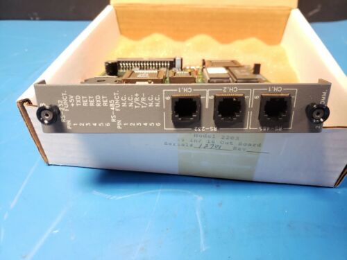 Control Technology 2216 2 Channel Comm Module Card