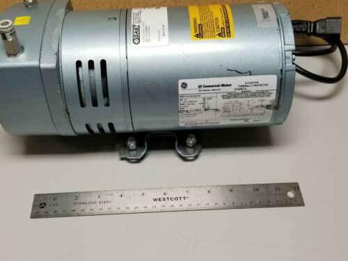 Gast Vacuum Pump With GE Motor 0523-101Q-G588DX 0523-101Q-SG588DX