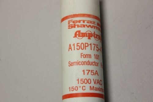 Unused Ferraz Amptrap Semiconductor Fuse A150P175-4TI 175A 1500VAC