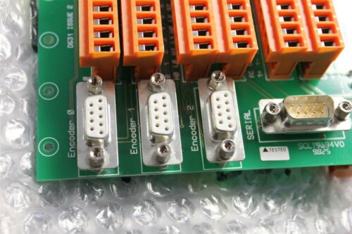 MAS 2000 SERVO CONTROLLER BACKPLANE D631 (S17-1-273C)