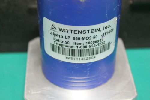 Wittenstein Alpha LP 050-M02-50-111-000 Planetary Gearbox Gear motor Ratio:50