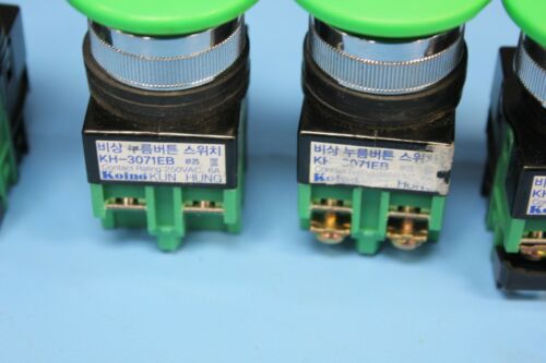 5 Koino KH-3071EB Green Push Button Switch