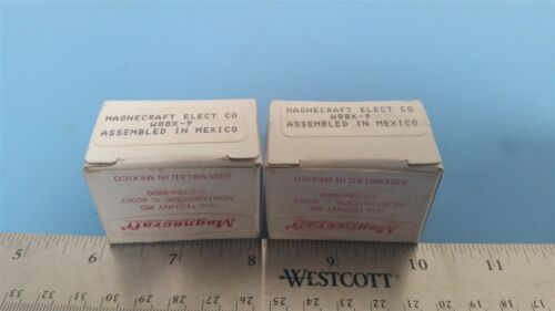 2 MAGNECRAFT RELAYS W88X-9