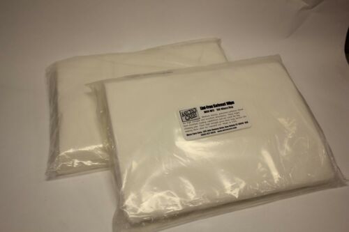 2 bags Micro Care Lint free Solvent free wipes 100 wipes/bag MCC-W11