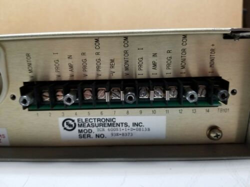 EMI TCR Power Supply TCR 600S1 0-600V