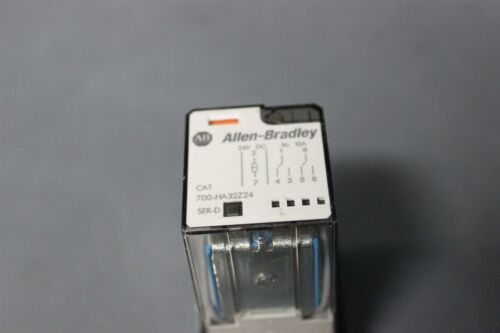 ALLEN BRADLEY 24VDC 10A RELAY AND BASE 700-HA32Z24 HN125