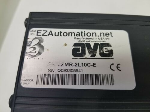EZ AUTOMATION EZMR-2L10C-E INDOOR Nema 12 2 line 10 character red LED Marquee 2"