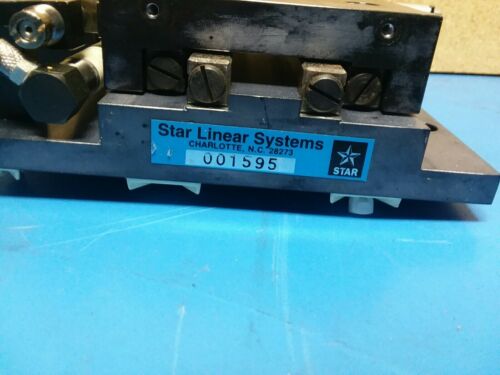 Star Linear Systems Precision Stage rail 001022 used