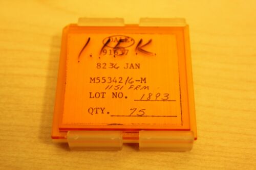 75 New Vishay/Dale Mil Spec Chip Resistors JAN M55342 1.15K
