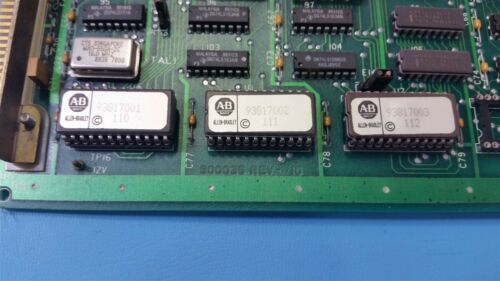 ALLEN BRADLEY CNC PC BOARD 900036 REV.10 8000VAD PLC AUTOMATION