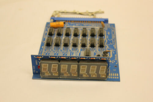 Anadex 7 Segment Numeric LED Board With Drivers 0800-5169-00 Circuit Board