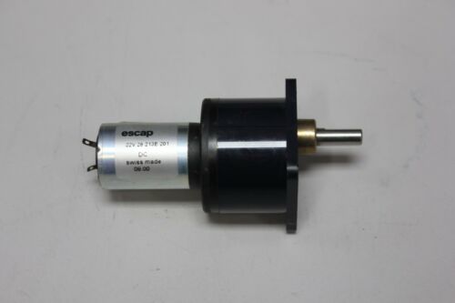 Escap dc motor 22V 28 213E 201