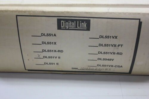 Digital Link DL551V II Converter & Csu V.35/Rs-449 T1