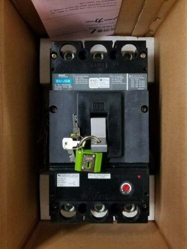 New Fuji 3 Pol 225A 600V Industrial Circuit Breaker W/Aux Switch BU-JSB3225 LWQ1