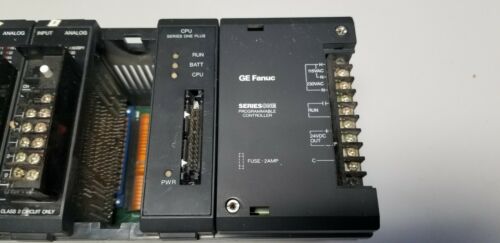 Ge Fanuc Series One PLC Rack With CPU, Modules, PS, Programmer,Data Com
