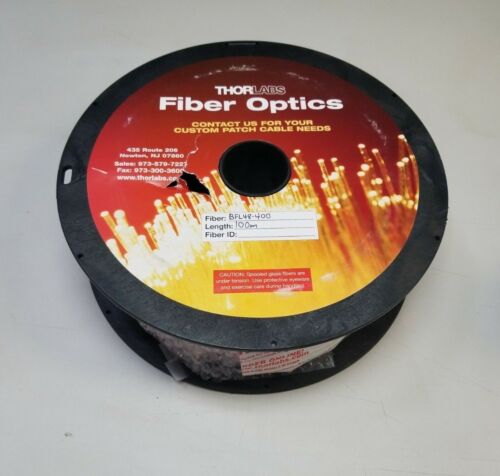 100m Reel of Thorlabs Multimode Fiber Optic Cable Bfl48-400