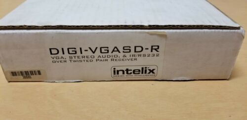 Intelix DIGI-VGASD-R VGA, Stereo Audio & IR/RS232 Over Twisted Pair Receiver