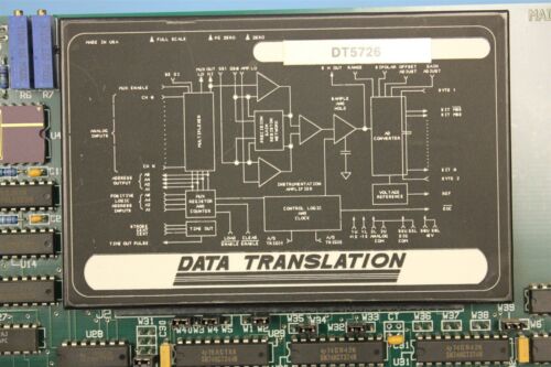Data Translation D/a Converter Dac Digital/analog Daq Board Dt5726 Dt2827 Tencor