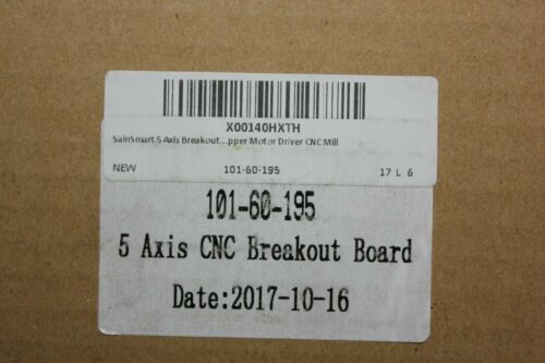 New Sainsmart 5 Axis CNC Breakout Interface Board 101-60-195 ST-V3