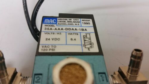 2Pcs Mac 35A-AAA-DDAA-1BA 3 Port Electronic Boost Control Solenoid Valve