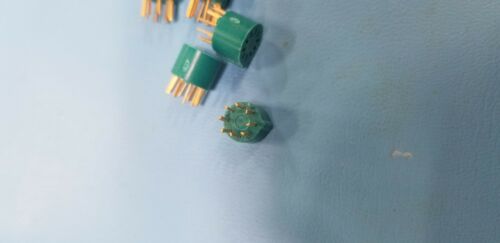 5 Cinch 10 Pin Circular Socket Adapter - Metal Can TO Package Op Amp Transistor