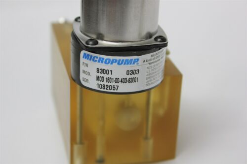 Micropump Pump Mod 1601-00-403-83001 With Nmb Mini Stepper Motor