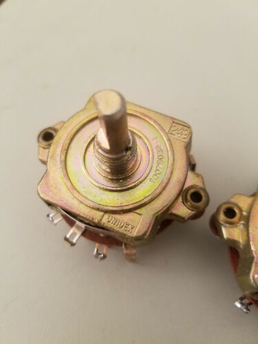 3 Unidex 249 10076032 Rotary Switch Switches