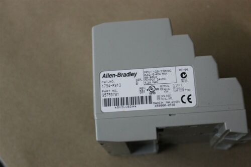 NEW ALLEN BRADLEY PLC POWER SUPPLY 1794-PS13 SER. B