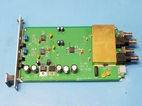 GE Security IFS Dual Channel Video Receiver Module VR1001