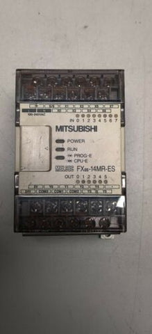Mitsubishi Melsec plc FXos-14MR-ES Used