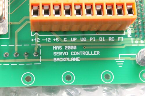 MAS 2000 SERVO CONTROLLER BACKPLANE D631 (S17-1-273C)