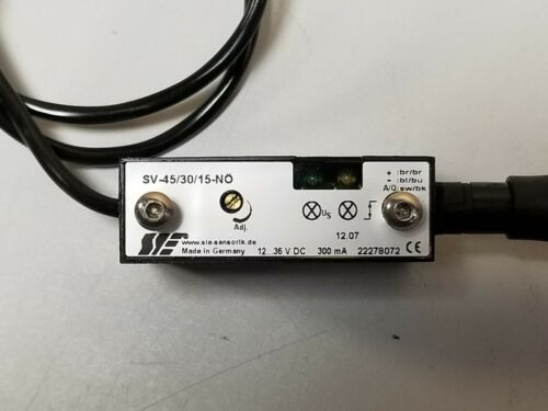 Balluff Sensorik Proximity Sensor Amplifier SV-45/30/15-NO