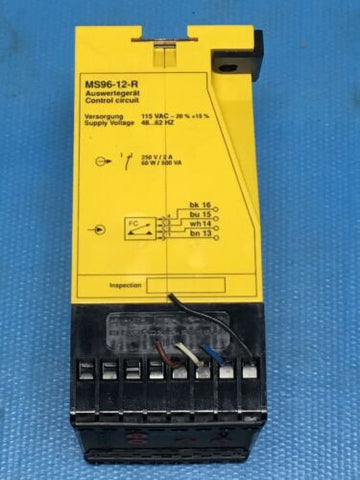 Turck MS96-12-R Control Circuit 115 vac 250 v/2 a