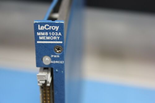 LeCroy MM8103A Memory Camac Plug In Module