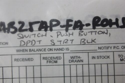 20PCS NKK DPDT ON-ON STRAIGHT PUSHBUTTON SWITCH AB25AP-FA