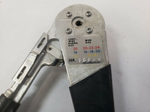 Buchanan 11210 Hand Crimper Crimping Tool 3191-A