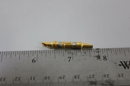 Lot of ITT Cannon D-Sub Coaxial Contact Socket & Pin DM53745-7 DM53744-6 Gold