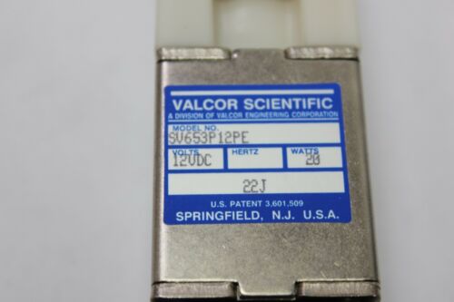 Valcor Scientific SV 653 Precision Metering Pump SVP12PE SV653