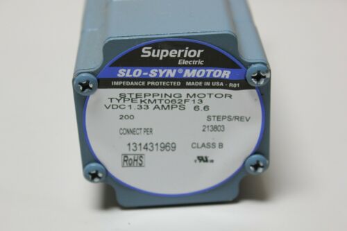 Unused Superior Electric Slo-Syn Stepping Stepper Motor KMT062F13 200Steps/Rev