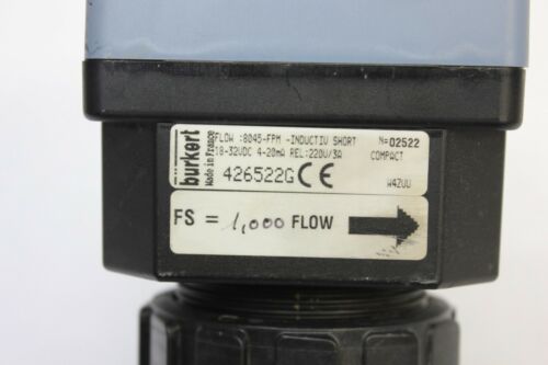 Burkert Easy Flow 8045 Insertion Magnetic Flowmeter