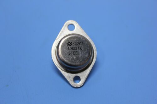 Unused National Semi Voltage Regulator LM337K STEEL
