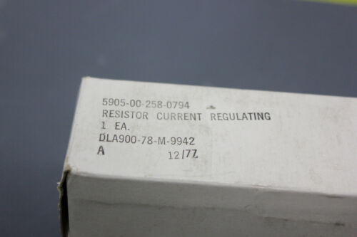 AMPERITE CURRENT REGULATING RESISTOR TJ601K01 (S18-T-21A)