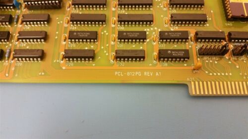 ADVANTECH ISA MULTIFUNCTION DAQ CARD PCL-812PG PC LAB ANALOG/DIGITAL I/O &CABLES