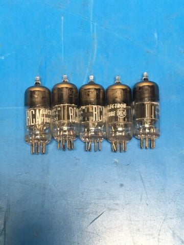 RCA Vacuum tubes 6CB6 Lot of 5