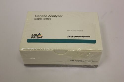 Applied Biosystems Abi Prism Genetic Analyzer Septa Strips 4305547 480 Septa