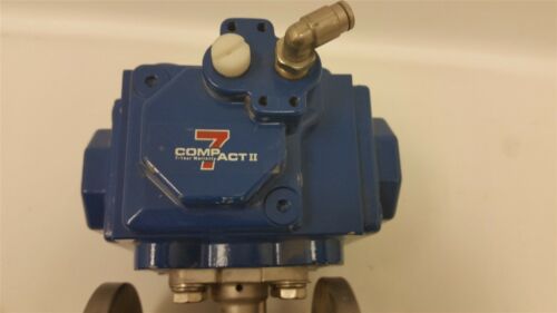 Compact Ii Quartr Turn Actuator With 1" Stainless Steel Ball Valve C25 Sr-2c Imp