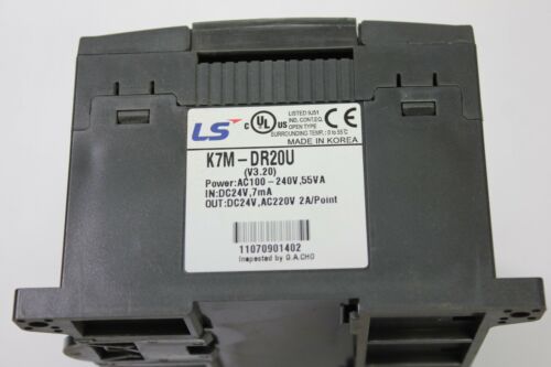 LS Master-K120S PLC CPU K7M-DR20U